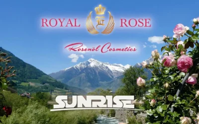 Royal Rose Rosenöl Cosmetics sponsort SUNRISE, die beiden Südtiroler Burschen der Schlagerwelt